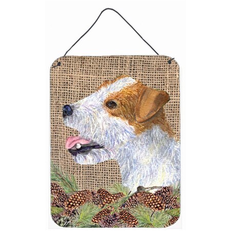Carolines Treasures Jack Russell Terrier Aluminium Metal Wall Or Door Hanging Prints SS4093DS1216